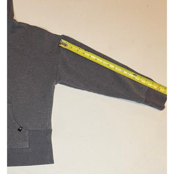 VTG Champion Women’s Hoodie Charcoal Gray Pullover Sz M Made in Jordan Y2K Era - Picture 8 of 10